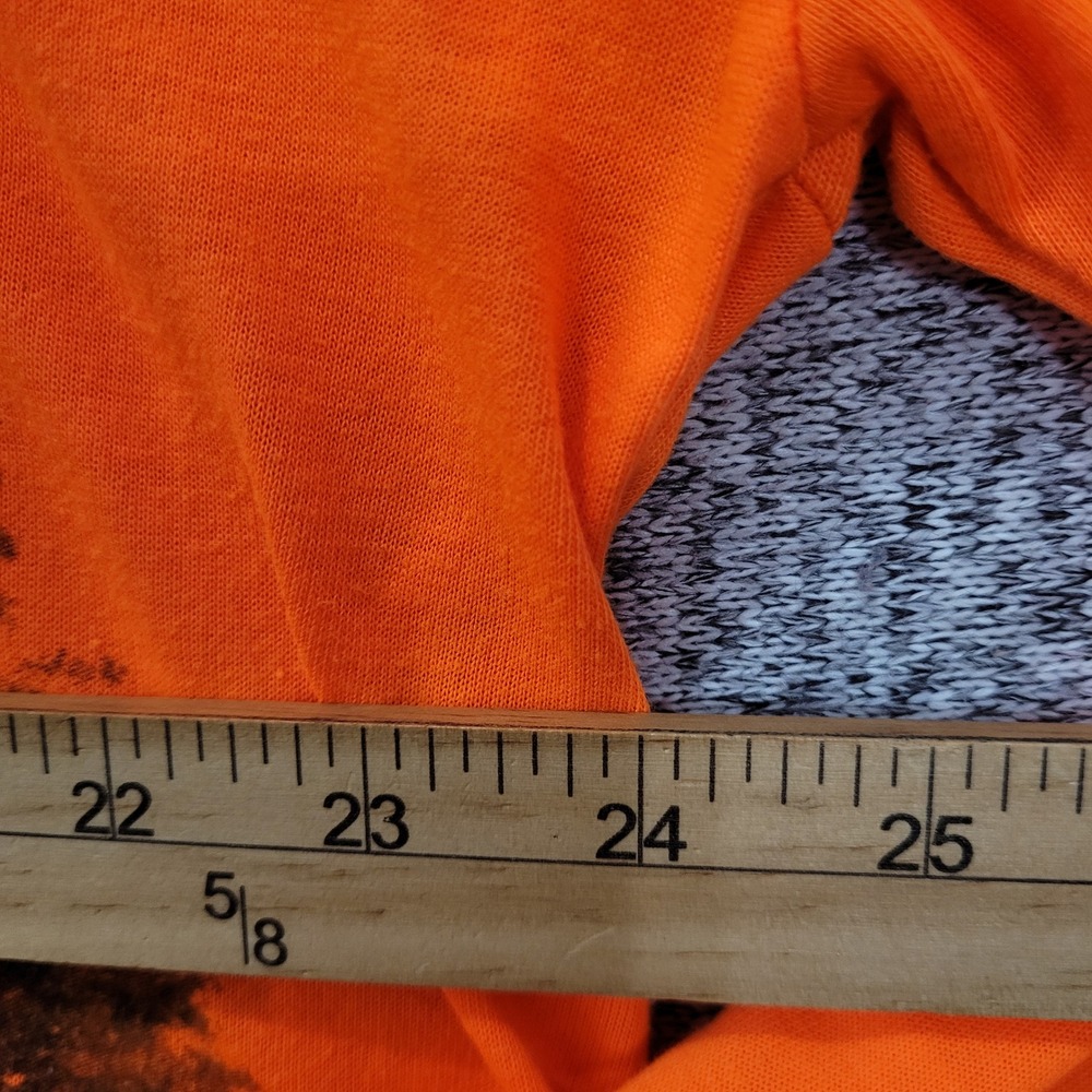 Mossy Oak Paramount Outdoors Mens 2XL Blaze‎ Orange Long Sleeve Buck Graphic Tee - Picture 7 of 9